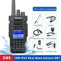 Ailunce HD1 DMR Walkie Talkie Walkie Talkie a lungo raggio Radio portatile Comunicazione FM Radio di emergenza Stazione radioamatore GPS