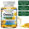 Le capsule di olio di pesce Omega 3 supportano la salute del sistema cerebrale e nervoso la salute