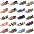 Espadrillas da uomo Patchwork Slip on scarpe estive mocassini da uomo scarpe da uomo in tela