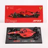 Bburago 1:43 Ferrari SF23 C.Sainz NO.55 /NO.16 Formula One Cars modello di auto in lega simulata