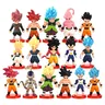 8/13/16 pz set Anime Dragon Ball Z personaggi figura modello giocattolo Kuririn Son Goku Vegeta