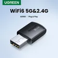 Adattatore WiFi UGREEN AC650 AX1800 WiFi6/5 5G e 2.4G Dongle per scheda WiFi USB per Laptop Desktop Antenna Wifi scheda di rete Ethernet USB