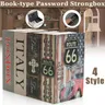 Password Security Safe Lock Cash Money Coin Storage Key Locker Kid Gift Security Mini Dictionary