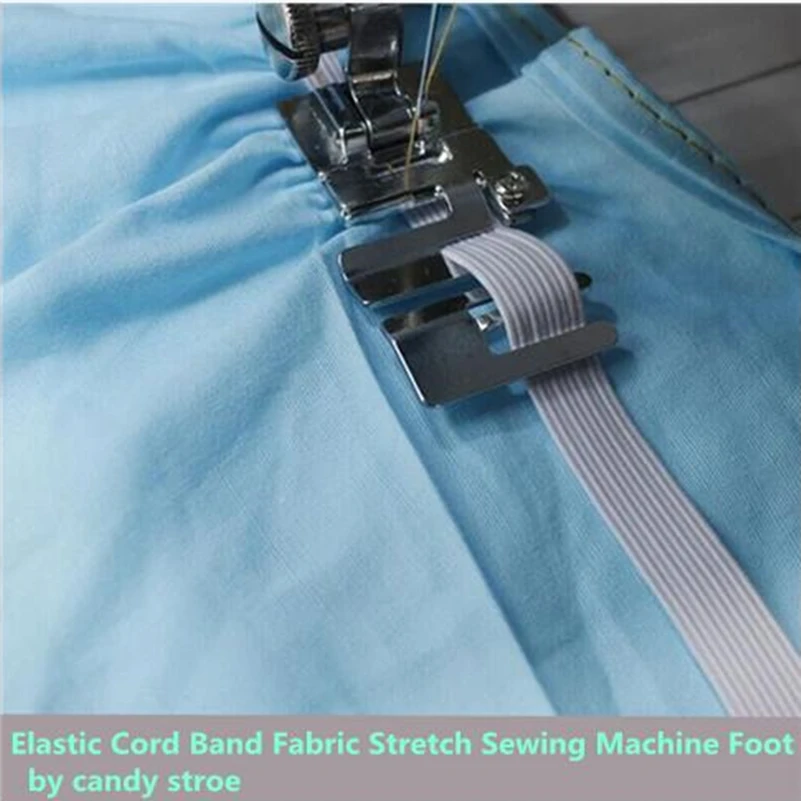 Accessori per parti di macchine da cucire domestiche elasticizzate in tessuto con fascia elastica a caldo # 9907-6 7YJ26-2