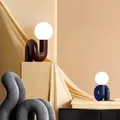 Nordic postmoderno modello lampada da scrivania hotel camera dei bambini camera da letto soggiorno