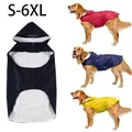 Impermeabile per cani giacca con cappuccio impermeabile Poncho antipioggia abbigliamento antipioggia