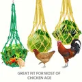 Sacchetto di rete per verdure di pollo supporto per frutta di pollame alimentatore per cavoli di
