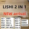 Nuovo arrivo Lishi 2 In1 Tools SC1 KW1 SC4 KW5 R52 SC1-L KW1-L SC4-L M1 MS2 AM5 BE2-6 BE2-7 SS001