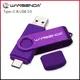 Nuovo WANSENDA USB 3.0 TIPO C Chiavetta USB OTG Pen Drive 512 GB 256 GB 128 GB 64 GB 32 GB 16 GB Chiavetta USB 2 in 1 Pendrive ad alta velocità