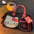 Sanrio Hello Kitty Bags New PU Luxury Designer borse donna Y2k Fashion Babes borsa a tracolla borsa