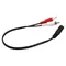 Cavo RCA universale Cavo audio stereo jack da 3,5 mm Femmina a presa maschio 2RCA a cuffie Adattatore 3,5 AUX Y per amplificatori DVD
