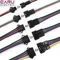 2Pin 3Pin 4Pin 5Pin 6Pin Connettore led Maschio/femmina JST SM 2 3 4 5 6Pin Spina Connettore Cavo per Led Strip Light Driver della lampada
