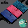 Tsimak Custodia a portafoglio per Xiaomi Pocophone Poco F1 F2 F3 F5 X3 Nfc M3 M6 X6 Pro 4G 5G Flip