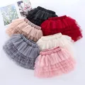 Hot neonate Tulle Tutu gonna Ballerina Pettiskirt soffici bambini balletto gonne per la festa danza