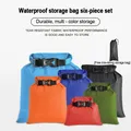 3/6Pcs Set borsa impermeabile da esterno Dry Sack impermeabile Dry Backpack Storage Pouch per