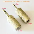 Adattatore audio jack da 3,5 mm a 2,5 mm Connettore da 2,5 mm maschio a 3,5 mm femmina per cavo