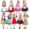 Costume da ragazza Oktoberfest per bambini 4 6 8 10 12 16Y Fantasy Beer Girl Cosplay bambini