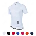 Maglia da Ciclismo da uomo abbigliamento da Ciclismo bianco Quick Dry bicicletta maniche corte MTB