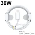 Cavo USB da tipo C a Lightning originale da 30W PD a ricarica rapida per Apple iPhone 14 13 12 11