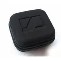Borsa per auricolari con pacchetto quadrato da 1 pezzo, custodia per il trasporto di auricolari per cuffie, custodia rigida per accessori cavo USB per scheda di memoria