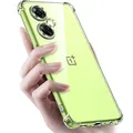 Custodia morbida trasparente in silicone antiurto per Oneplus 11 10 9 9R T ACE Pro Nord N10 N20 CE 2