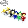 6mm/8mm CNC In Lega di Alluminio di Vetro Moto Gas Carburante Benzina Filtro Olio Accessori Moto per ATV Dirt Pit Bike Motocross
