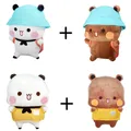 Nuovo Bubu e Dudu Panda peluche simpatico cartone animato Panda orso bambola Kawaii farcito morbido