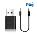 Ricevitore Bluetooth Kit per Auto Mini USB 3.5MM Jack AUX Audio Auto MP3 adattatore per Dongle