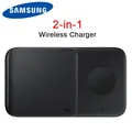 Caricabatterie di ricarica Wireless veloce Samsung Pad 2 in 1 per Galaxy S23 S22 S21 Ultra S10 +