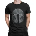 Disney This Is The Way The Mandalorian T Shirt da uomo in puro cotone T-Shirt girocollo T-Shirt