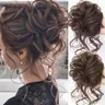 Tinashe Beauty capelli sintetici panino Chignon disordinato fascia per capelli ricci elastico