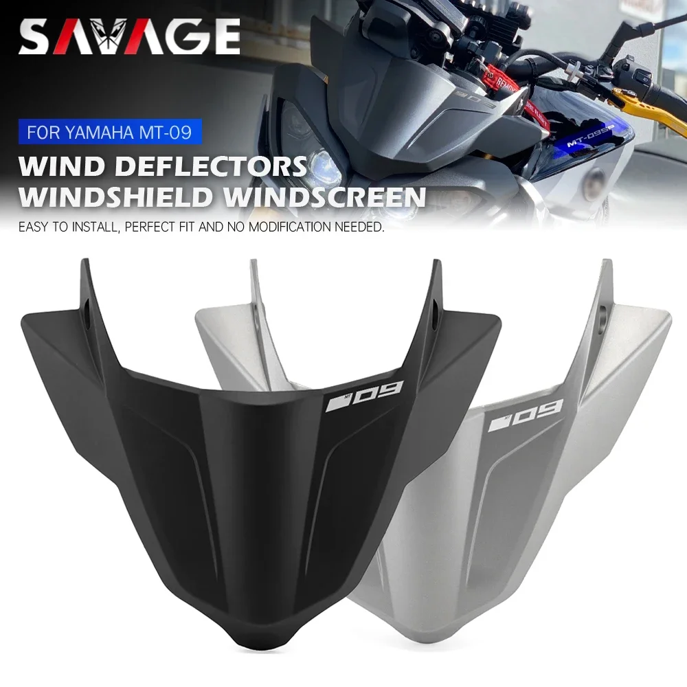 Per YAMAHA MT09 MT-09/SP 2017-2020 Parabrezza Parabrezza Deflettori del Vento FZ MT 09 2018 2019 Accessori Moto Pare-brise