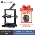 ANYCUBIC Kobra 2 Neo Mini FDM stampante 3D con velocità di stampa massima 250 mm/s 9.8in/s nuovo