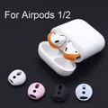 Per Apple airpods 1 2 custodia per auricolare Bluetooth senza fili con custodia in silicone