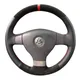 Coprivolante per auto personalizzato treccia scamosciata antiscivolo per Volkswagen Golf 5 Mk5 VW Passat B6 Jetta 5 Mk5 Tiguan 2007-2011