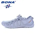 BONA New Popular Style Men Running Shoes Lace Up Athletic Shoes Outdoor Walkng jogging Sneakers