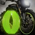 10 "12" 14 "18" adesivo Moto strisce Moto cerchio riflettente per Scooter Moto