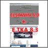 Elsawin 6.0 con E T/ K 8.3 il più nuovo catalogo di parti elettroniche Elsa win 6.0 per V-W per