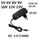 AC 110-240V a DC 5V 6V 8V 9V 10V 12V 15V 0.5A 1A 2A 3A Adattatore di alimentazione universale Caricatore di alimentazione per strisce luminose a LED CCTV