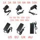 5V 6V 9V 10V 12V 15V 24V 36V 48V 1A 2A 3A 5A 6A 8A 10A AC/DC Adattatore Interruttore di Alimentazione Caricatore EU US Per strisce luminose a LED CCTV