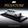 ING 1/64 RollsRoyce Phantom Diecast berlina modello di auto in lega su piccola scala ornamenti