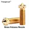 Trianglelab Ugello vulcano in ottone di alta qualità per stampanti 3D Hotend per Vulcano Hotend M6