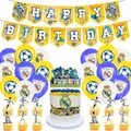 Real Madrid festa di compleanno palloncino decorazione Set bambini festa di compleanno forniture