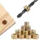 Strumenti per punte da trapano da 3-12 mm Collari di arresto di profondità in ottone Anello posizionatore con chiave esagonale per strumenti di localizzazione di punte da trapano per la lavorazione