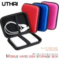 UTHAI T27 2.5 "borsa per HDD custodia per disco rigido USB esterna custodia per cavo Usb custodia