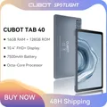 [Anteprima mondiale] Cubot TAB 40 tablet Android 4G 16 GB di RAM (8 GB+8 GB estesi) 128 GB di