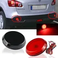 2 pezzi LED BrakeTail paraurti posteriore riflettore fendinebbia super luminoso per Nissan Qashqai Dualis 2007-2013, Juke 2015-2017, X-Trail T31