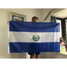 Bandiera del cielo SV SLV El Salvador FLAG 90x150cm simbolo patriottico della bandiera di El