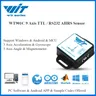 WT901C sensore IMU a 9 assi angolo di inclinazione rotolo passo imbardata + accelerazione +