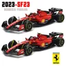 Bburago 1:43 F1 Ferrari 2023 SF23 #16 Lecler #55 Sainz Jr.